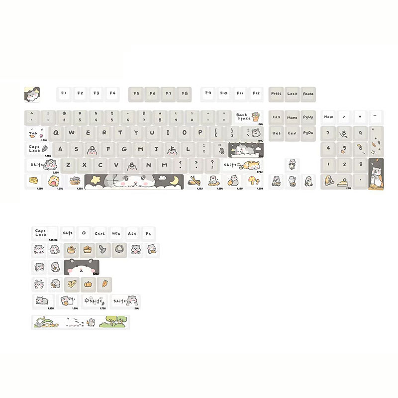 131132141-Tasten-Maus-PBT-Keycap-Set-XDACherry-Profil-Sublimation-Custom-Keycaps-fuumlr-687598100-me-1998068-2